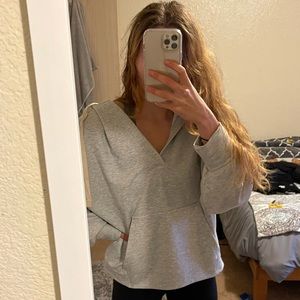 Fabletics v neck hoodie